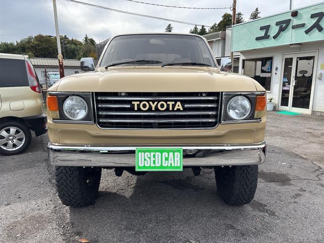 ランドクルーザー８０ ＶＸリミテッド　６０フェイス　ナローボディ　リフトアップ　サクソンマフラー　サンルーフ　ディーゼル　ウッドステアリング　ブラッドレーＶ１６インチ（2枚目）