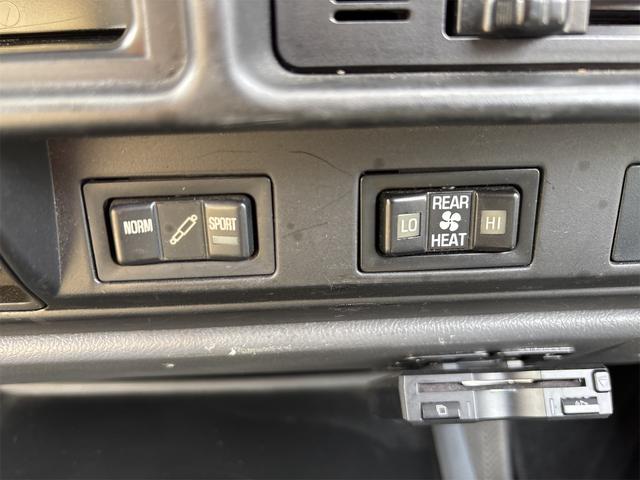 ランドクルーザー８０ ＶＸリミテッド　６０フェイス　ナローボディ　リフトアップ　サクソンマフラー　サンルーフ　ディーゼル　ウッドステアリング　ブラッドレーＶ１６インチ（32枚目）