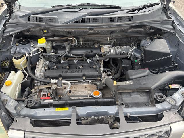 エクストレイル S 5速MT 切替式4WD フルオリジナル 素ガラス 禁煙車 防水カプロンシート リアフラット ドアバイザー 電格ドアミラー 純正ナビ キーレス ラゲッジマット カーゴネット 100V電源(66枚目)