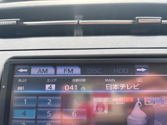 プリウス Ｌ　後期型　スマートキー　純正ＨＤＤナビ　フルセグＴＶ　サイドエアバッグ　カーテンエアバッグ　スペアタイヤ　リアガラスフィルム施工　車検２年付　内外装クリーニング実施済　ドアバイザー　電格ドアミラー（44枚目）