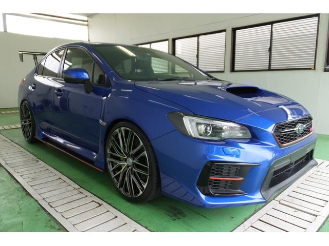 ＷＲＸ ＳＴＩ ＳＴＩ　タイプＳ　カロッツェリアナビ　バックモニター　ＥＴＣ　シートヒーター　６速マニュアル　電動格納ドアミラー　レオニスホイール２０インチ　ＢＬＩＴＺ車高調（6枚目）