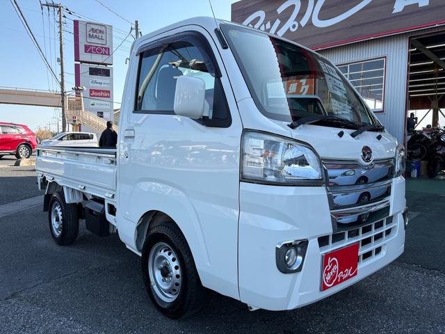 ハイゼットトラック エクストラ ディスプレイモニターナビ ヘッドライトレベライザー エアコン 純正スチールホイール 作業灯(3枚目)