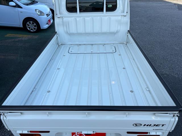 ハイゼットトラック エクストラ ディスプレイモニターナビ ヘッドライトレベライザー エアコン 純正スチールホイール 作業灯(20枚目)