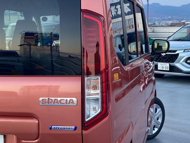 スペーシア ＨＹＢＲＩＤ　Ｘ　オーディオレス　元試乗車　冬が始まるよ祭！　歩行者傷害軽減ボディー　運転席・助手席ＳＲＳエアバッグ　ＥＳＰ　４輪ＡＢＳ　リヤドアチャイルドプルーフ　エアコン　パワーステアリング　電波式キーレスエントリー　セキュリティアラームシステム　ＤＡＢＳ２（29枚目）