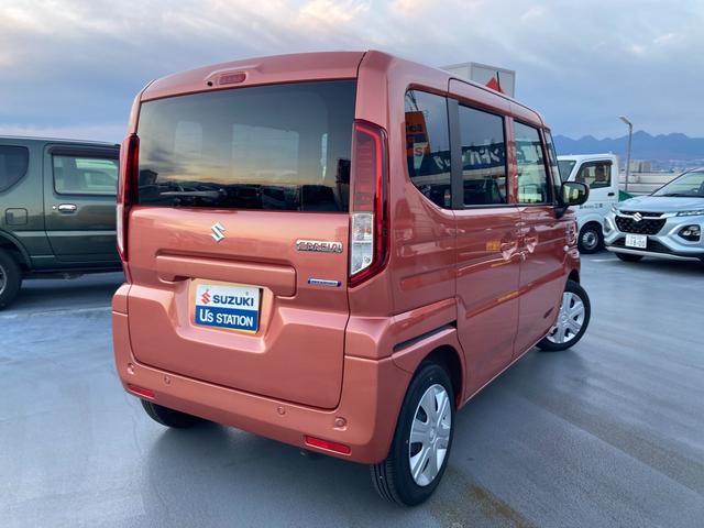 スペーシア ＨＹＢＲＩＤ　Ｘ　オーディオレス　元試乗車　冬が始まるよ祭！　歩行者傷害軽減ボディー　運転席・助手席ＳＲＳエアバッグ　ＥＳＰ　４輪ＡＢＳ　リヤドアチャイルドプルーフ　エアコン　パワーステアリング　電波式キーレスエントリー　セキュリティアラームシステム　ＤＡＢＳ２（65枚目）