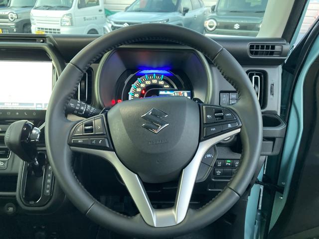 ハスラー タフワイルドターボ　全方位ナビ　元試乗車　冬が始まるよ祭！　歩行者傷害軽減ボディー　運転席・助手席ＳＲＳエアバッグ　ＥＳＰ　４輪ＡＢＳ　リヤドアチャイルドプルーフ　エアコン　パワーステアリング　電波式キーレスエントリー　セキュリティアラームシステム（16枚目）