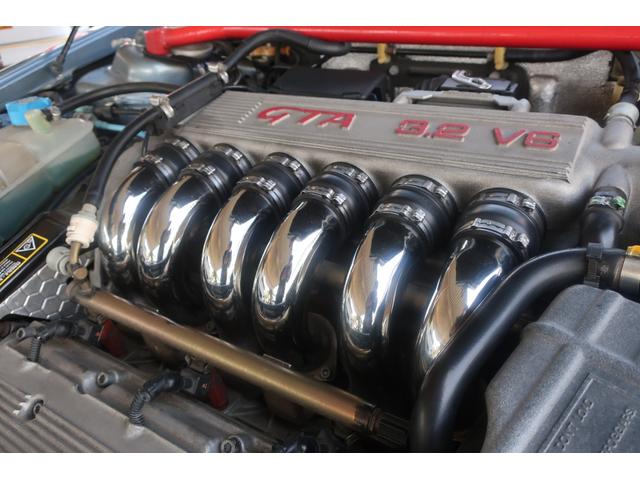 アルファ１５６ ＧＴＡ　３．２　Ｖ６　２４Ｖ　６速マニュアル　タイミングベルト一式交換済み　純正１７インチアルミ　ミシュランパイロットスポーツ４　コニーショック　アーキュレーマフラーフロントパイプ　フロントスポイラー　ストラットタワーバー（51枚目）