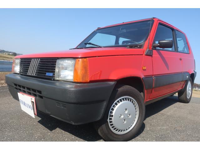 パンダ スーパーi.e. Wサンルーフ 外装レストア済み 5速マニュアル 整備記録簿完備 タイミングベルト交換(83914km)ドライブシャフトブーツ交換(R7/10/7)(5枚目)