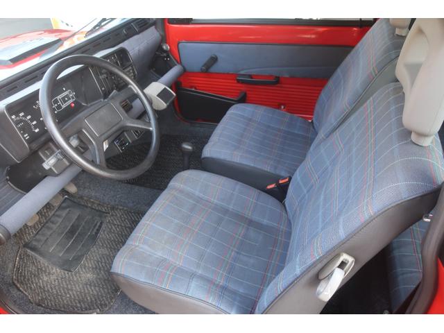 パンダ スーパーi.e. Wサンルーフ 外装レストア済み 5速マニュアル 整備記録簿完備 タイミングベルト交換(83914km)ドライブシャフトブーツ交換(R7/10/7)(28枚目)