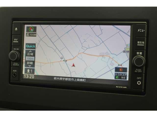 ナビゲーション付きで初めての場所では大変便利で助かる装備です。