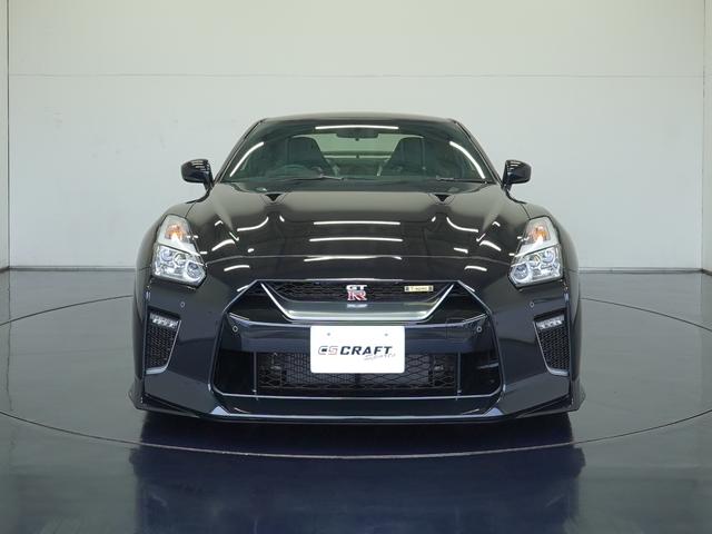GT-R プレミアムエディション T-スペック MY22 ワンオーナー 禁煙車 NISMOスポーツリセッティング フロント廻りプロテクションフィルム(フロントバンパー、ボンネット、フェンダー、ヘッドライト) T-spec専用拡幅フロントフェンダー(3枚目)