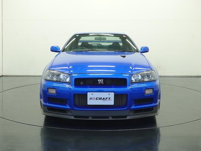 スカイライン ＧＴ－Ｒ　ＶスペックＩＩ　ワンオーナー　フルノーマル　Ｖ－ｓｐｅｃＩＩ　ベイサイドブルー（4枚目）
