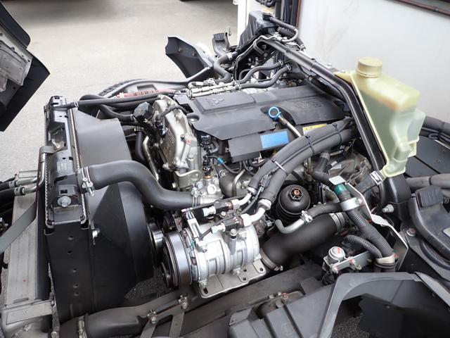 キャンター 　☆２５－２７　３ｔ　ワイドロング　低温冷凍車　ＡＴ　－３０度設定　東プレ製　ＸＶ２４Ｌ　リヤ３枚扉　バックカメラ　仕切扉　２エバ　サイドドア　床アルミ縞鋼板　ラッシングレール　抹消前積載２９５０ｋｇ（48枚目）