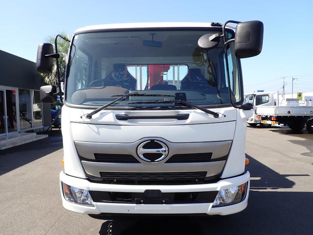 ヒノレンジャー 　☆２５－２６　４ｔ　４段クレーンフックイン　ラジコン付　４段ラジコン　ユニック製　ＵＲＧ３４４　ＥＴＣ　３ペダル　ロープ通し穴３対　ベッドなし　抹消積載２４５０ｋｇ　スタッドレスタイヤ　５４０ボディ（53枚目）