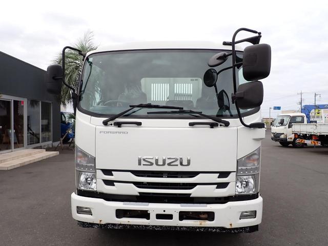 フォワード 　２５－２５　４ｔ　ダンプ　極東製　ベッドなし　３ペダル　ＤＤ０４　アオリ一方開　手動コボレーン　ＥＴＣ　スタッドレスタイヤ　アドブルー　抹消積載３５５０ｋｇ　ボディ内寸長３４０幅２０５ｃｍ（51枚目）