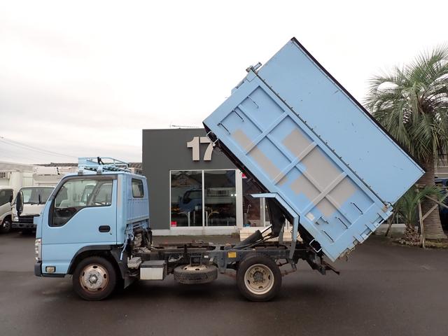 エルフトラック 24-238 2t 天蓋ダンプ 新明和製 3ペダル DRB2 ボディ内寸長290幅153高102cm 抹消積載2000kg 深ダンプ(16枚目)