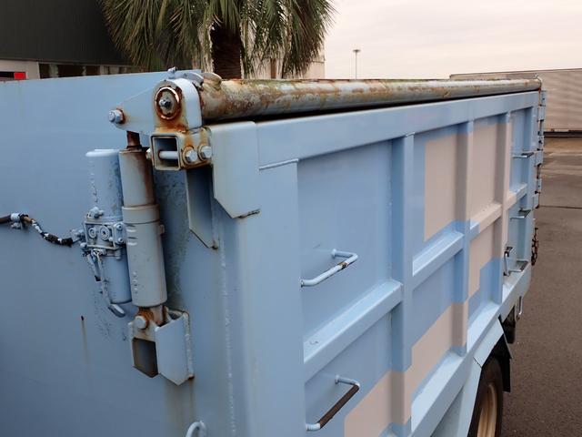 エルフトラック 24-238 2t 天蓋ダンプ 新明和製 3ペダル DRB2 ボディ内寸長290幅153高102cm 抹消積載2000kg 深ダンプ(23枚目)