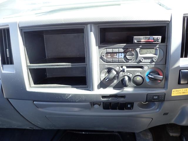 フォワード 25-23 4t ダンプ 極東製 ベッドなし 3ペダル ETC アオリ一方開 手動コボレーン 190PS スタッドレスタイヤ 抹消積載3550kg ボディ内寸長340幅205cm(39枚目)