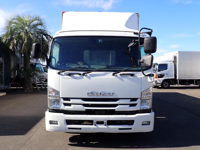 フォワード ☆25-43 4tワイド フルハーフ製アルミウィング 格納式パワーゲート 新明和製 リモコン付 210馬力 3ペダル ベッド付 ラッシングレール2段 床引出フック5対 ETC バックカメラ(74枚目)