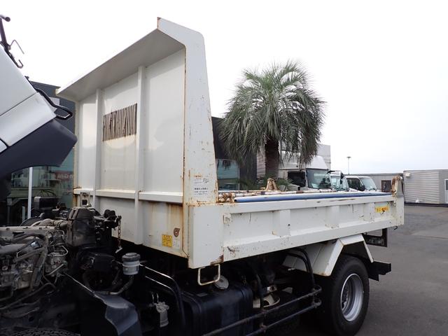 ヒノレンジャー ☆25-62 4t ダンプ 新明和製 ベッドなし 3ペダル ETC アオリ一方開 手動コボレーン DR4 スタッドレスタイヤ 抹消積載3550kg ボディ内寸長340幅206cm(18枚目)