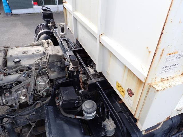 ヒノレンジャー ☆25-62 4t ダンプ 新明和製 ベッドなし 3ペダル ETC アオリ一方開 手動コボレーン DR4 スタッドレスタイヤ 抹消積載3550kg ボディ内寸長340幅206cm(20枚目)