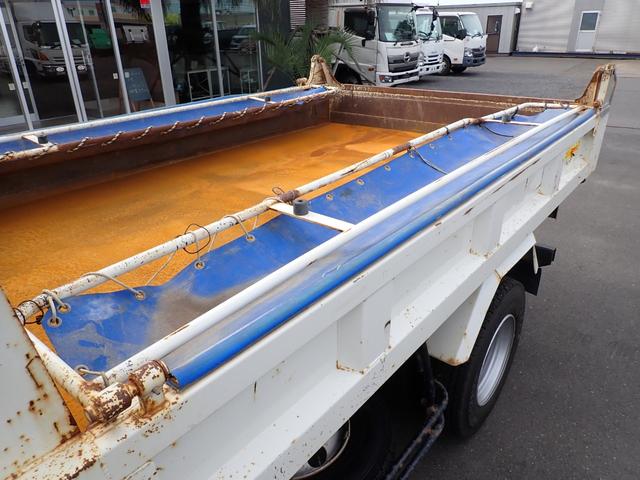 ヒノレンジャー ☆25-62 4t ダンプ 新明和製 ベッドなし 3ペダル ETC アオリ一方開 手動コボレーン DR4 スタッドレスタイヤ 抹消積載3550kg ボディ内寸長340幅206cm(22枚目)