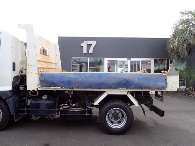 ヒノレンジャー ☆25-62 4t ダンプ 新明和製 ベッドなし 3ペダル ETC アオリ一方開 手動コボレーン DR4 スタッドレスタイヤ 抹消積載3550kg ボディ内寸長340幅206cm(24枚目)