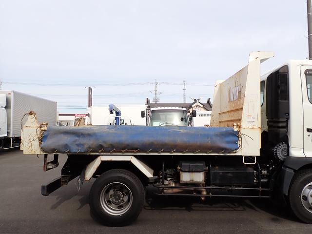 ヒノレンジャー ☆25-62 4t ダンプ 新明和製 ベッドなし 3ペダル ETC アオリ一方開 手動コボレーン DR4 スタッドレスタイヤ 抹消積載3550kg ボディ内寸長340幅206cm(26枚目)