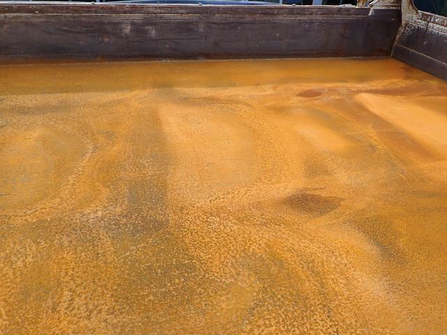 ヒノレンジャー ☆25-62 4t ダンプ 新明和製 ベッドなし 3ペダル ETC アオリ一方開 手動コボレーン DR4 スタッドレスタイヤ 抹消積載3550kg ボディ内寸長340幅206cm(36枚目)