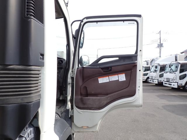 ヒノレンジャー ☆25-62 4t ダンプ 新明和製 ベッドなし 3ペダル ETC アオリ一方開 手動コボレーン DR4 スタッドレスタイヤ 抹消積載3550kg ボディ内寸長340幅206cm(43枚目)