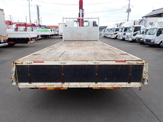 フォワード ☆24-272 4t 4段クレーンフックイン ラジコン付 ユニック製 URG344 ETC 3ペダル ロープ通し穴3対 床フック4対 ベッドなし 抹消積載2500kg スタッドレスタイヤ 540ボディ(34枚目)