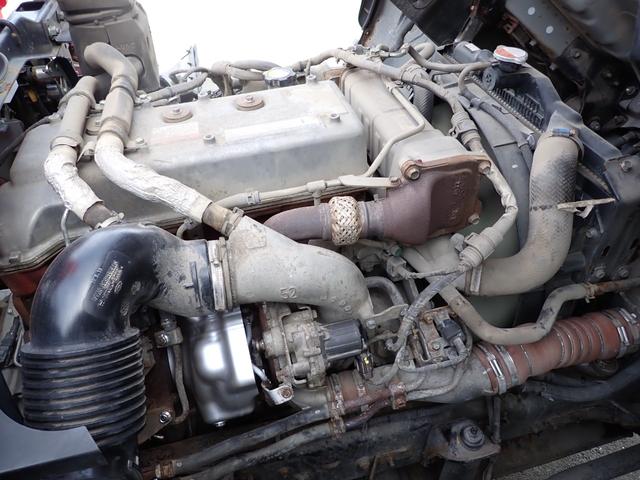 ヒノレンジャー 　☆２５－１６　４ｔ　４段クレーンフックイン　ラジコン付　４段ラジコン　ユニック製　ＵＲＧ３４４　ＥＴＣ　３ペダル　ロープ通し穴３対　ベッドなし　抹消積載２４５０ｋｇ　スタッドレスタイヤ（48枚目）