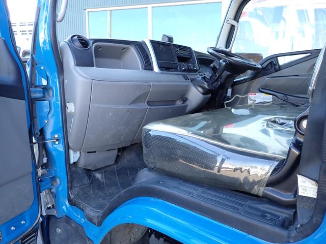 キャンター 　☆２５－７６　２ｔ　アームロール　新明和製　ＣＣＡ２２　コンテナ専用車　２本ホイスト　１３０馬力　箱なし　３ペダル　車両総重量５ｔ未満　５ｔ限定準中型免許　積載量２０００ｋｇ　フックロール（39枚目）