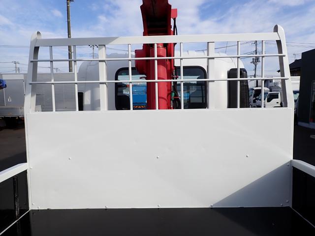 フォワード 　２５－３６　４ｔ　４段クレーンフックイン　ラジコン付　４段ラジコン　ユニック製　ＵＲＵ３４４　ＥＴＣ　３ペダル　縦根太・横根太・一部鉄骨交換　床鉄板張　ロープ通し穴５対　ベッドなし　２１０馬力（18枚目）