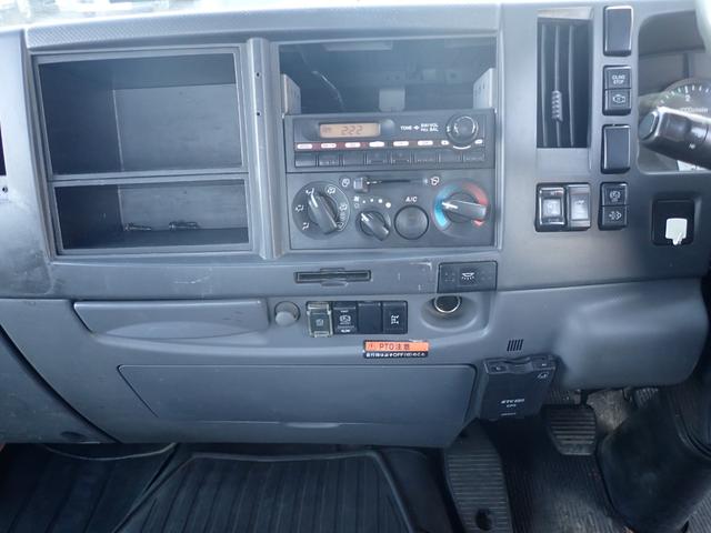 フォワード 　２５－３６　４ｔ　４段クレーンフックイン　ラジコン付　４段ラジコン　ユニック製　ＵＲＵ３４４　ＥＴＣ　３ペダル　縦根太・横根太・一部鉄骨交換　床鉄板張　ロープ通し穴５対　ベッドなし　２１０馬力（48枚目）