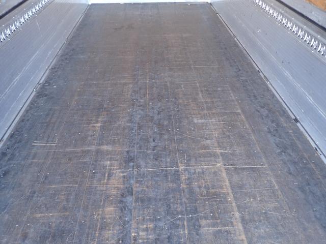 ヒノレンジャー 　２５－６７　ワイド　ハイルーフ　アルミウィング　３ペダル　ベッド付　エンジンＡｓｓｙ交換　トランテックス製　ラッシングレール２段　床引出しフック５対　ＥＴＣ　バックカメラ　抹消積載２７００ｋｇ　４ｔ（35枚目）