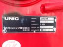 　☆２５－１６　４ｔ　４段クレーンフックイン　ラジコン付　４段ラジコン　ユニック製　ＵＲＧ３４４　ＥＴＣ　３ペダル　ロープ通し穴３対　ベッドなし　抹消積載２４５０ｋｇ　スタッドレスタイヤ（9枚目）
