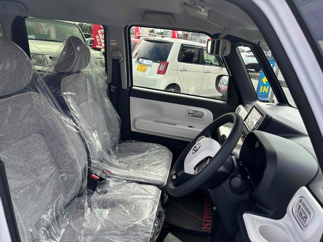 ムーヴキャンバス ストライプスＧ　届け出済み未使用車　純正ナビ・ＴＶ　メーカー保証継承付　バックカメラ　両側電動スライドドア　クリアランスソナー　レーンアシスト　衝突被害軽減システム　ＬＥＤヘッドランプ　スマートキー　シートヒーター（31枚目）