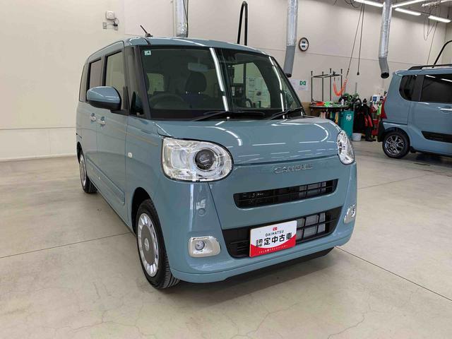 ムーヴキャンバス セオリーＧ　２ＷＤ　両側電動スライドドア・ＬＥＤヘッドライト・オートライト・オートマチックハイビーム・プッシュスタートボタン・アイドリングストップ・シートヒーター・スマートアシスト・電動格納式ドアミラー（9枚目）