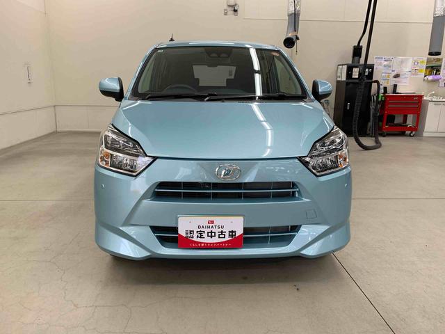 ミライース Ｘ　ＳＡＩＩＩ　２ＷＤ　ＬＥＤヘッドライト・オートライト・オートマチックハイビーム・キーレスエントリー・アイドリングストップ・マニュアルエアコン・電動格納式ドアミラー・スマートアシスト（5枚目）