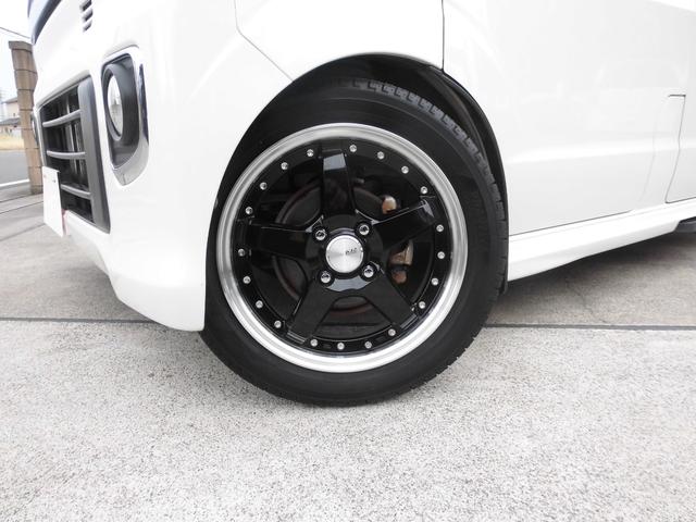 エブリイワゴン PZターボスペシャル HIDライト フォグランプ ローダウン 15インチアルミ メッキミラーカバー ルーフスポイラー 両側パワースライドドア 8インチナビ地デジバックカメラ ETC ドライブレコーダー 黒革調シートカバー(11枚目)