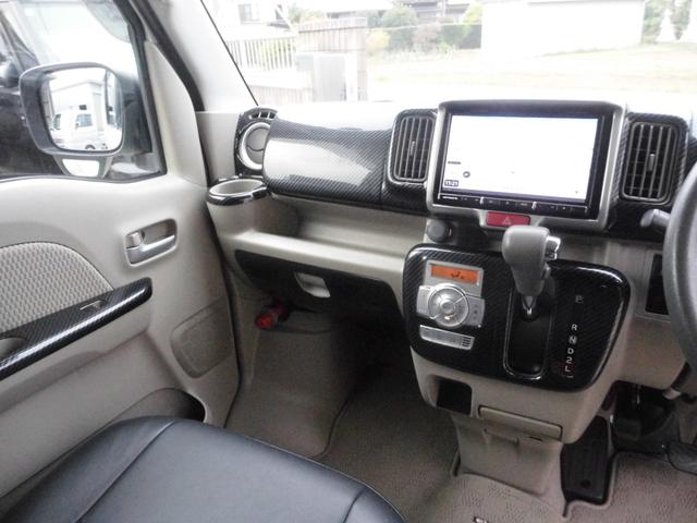 エブリイワゴン PZターボスペシャル HIDライト フォグランプ ローダウン 15インチアルミ メッキミラーカバー ルーフスポイラー 両側パワースライドドア 8インチナビ地デジバックカメラ ETC ドライブレコーダー 黒革調シートカバー(23枚目)