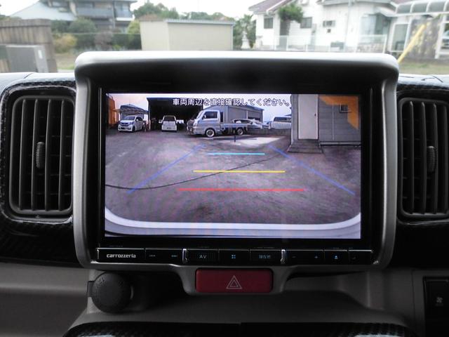 エブリイワゴン PZターボスペシャル HIDライト フォグランプ ローダウン 15インチアルミ メッキミラーカバー ルーフスポイラー 両側パワースライドドア 8インチナビ地デジバックカメラ ETC ドライブレコーダー 黒革調シートカバー(25枚目)