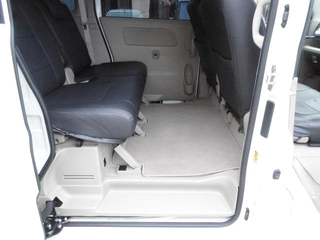 エブリイワゴン PZターボスペシャル HIDライト フォグランプ ローダウン 15インチアルミ メッキミラーカバー ルーフスポイラー 両側パワースライドドア 8インチナビ地デジバックカメラ ETC ドライブレコーダー 黒革調シートカバー(34枚目)