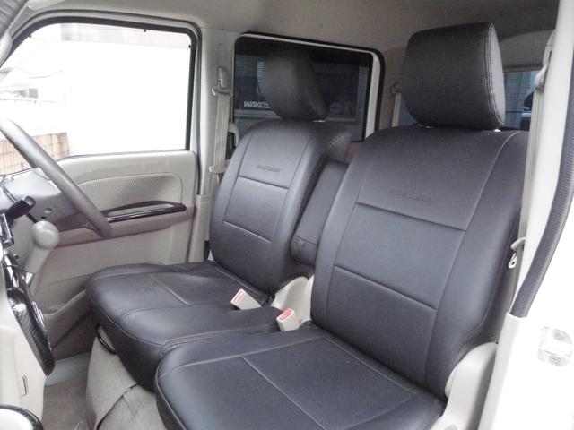 エブリイワゴン PZターボスペシャル HIDライト フォグランプ ローダウン 15インチアルミ メッキミラーカバー ルーフスポイラー 両側パワースライドドア 8インチナビ地デジバックカメラ ETC ドライブレコーダー 黒革調シートカバー(36枚目)