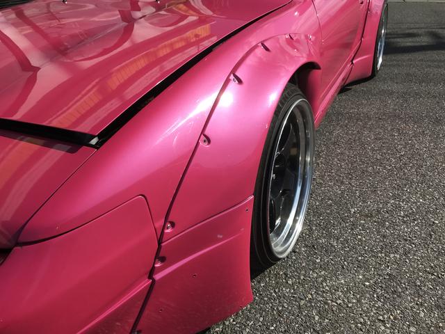 １８０ＳＸ 　ロケットバニーフルエアロ／車高調整キット／マフラー／レカロシート（40枚目）