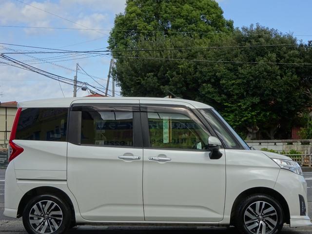 ルーミー カスタムＧ　Ｓ　禁煙車／ナビ／ＴＶ／Ｂｌｕｅｔｏｏｔｈ／バックモニター／ＥＴＣ／両側パワースライド／ドラレコ／リヤソナー／オプションスペアタイヤ（4枚目）