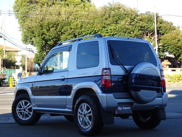 パジェロミニ エクシード　買取直販／後期モデル／パートタイム４ＷＤ／ターボ／ジオランダー／Ｂｌｕｅｔｏｏｔｈ／ナビ／ＴＶ／背面タイヤハードケースカバー（2枚目）