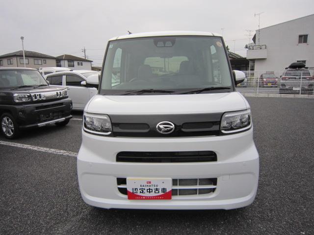タント Ｘ　片側電動両側スライドドア　スマートキーシステム　ＬＥＤライト　アイドリングストップ車　オートライト　衝突安全ボディ　車線逸脱警報　運転席助手席シートヒター　ブレーキサポート　電動ミラー（8枚目）