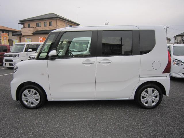 タント Ｘ　片側電動両側スライドドア　スマートキーシステム　ＬＥＤライト　アイドリングストップ車　オートライト　衝突安全ボディ　車線逸脱警報　運転席助手席シートヒター　ブレーキサポート　電動ミラー（9枚目）